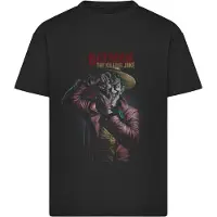 Merchcode Camisa 'Joker The Killing Joke' caril / borgonha / vermelho rubi / preto