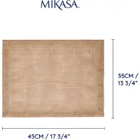 MIKASA Pacote De 4 Individuais Mkpmjutrecpk2 2 Unidades