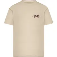 Mister tee Camisa 'Italian Nights' castanho / branco lã
