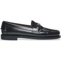Sebago para mulher. 7001CD0 Mocassins de couro Classic Joe preto (41), Plano, Nenhum, Casual, Sapatos de Festa, Clássico