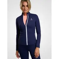 Nordicdots Casaco de treino em moletão navy