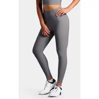 Nordicdots Leggings 'Rib' cinzento