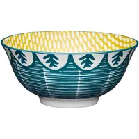 Kitchencraft Tigela De Cerâmica Com Estampa De Folhas