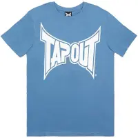TAPOUT Camisa azul claro / branco