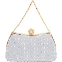 Faina Clutches ouro / prata