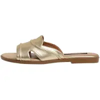 Pepe Jeans para mulher. PLS900017 Sandálias douradas Dyana Bay (39), Ouro, 1 a 3cm, Nenhum, Casual