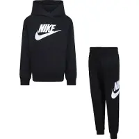 Nike Fato de jogging 'CLUB FLEECE' preto / branco