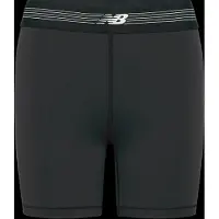 New Balance Calças de desporto 'Ac Fitted 5' preto / branco