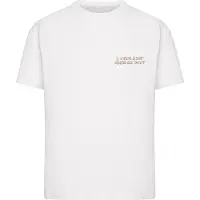 Miss Tee Camisa 'A Dolce A Day Makes All Okay' umbra / branco
