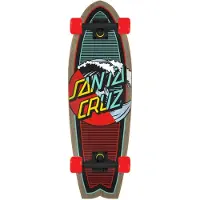 Santa Cruz Skate Cruiser Classic Wave Splice 8.8 X 27.7 Shark
