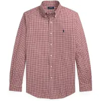 Ralph Lauren Camisa vermelho vinho / branco