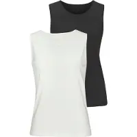 LASCANA Top preto / branco