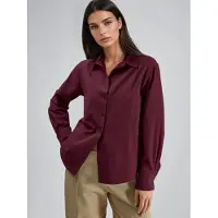 Busem Blusa vermelho vinho