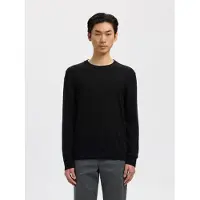 Selected Pullover 'SLHTRAY' preto