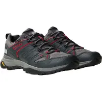 The North Face Sapato baixo 'Hedgehog' cinzento claro / cinzento escuro / vermelho / preto