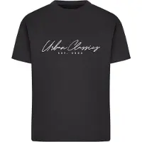 Urban Classics Camisa preto / branco