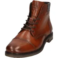 Bugatti Botas com atacadores conhaque