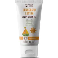 WoodenSpoon Leite bronzeador protetor Baby & Family FPS 30 150 ml