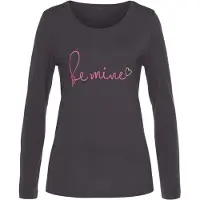 Vivance Pijama 'Dreams' cinzento / roxo / laranja / rosa