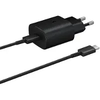 Samsung Carregador De Parede Usb-a E Usb-c Ep-ta800ebe + Ep-da705bbe 25w Travel
