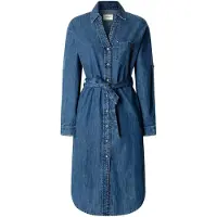 Pepe Jeans Vestidos camiseiros 'Angie Classic' azul ganga