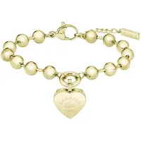 Lacoste Bracciale Palline Placcate Oro Love My Croc 2040506 — Bracciale