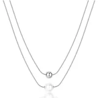 Brosway Collana Doppia Perla Artificiale Perfect Bpc46 — Collana