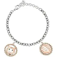 Morellato Bracciale Acciaio Con Ciondolo Tigre Madagascar Satf06 — Bracciale