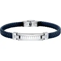 Morellato Elegant leather Bracciale with steel decoration Moody SQH33