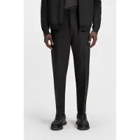 BOSS para homem. 50538179 Converter calças pretas (56), Preto, Casual, Poliéster