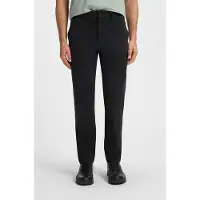 BOSS para homem. 50510917 Calças chino cónicas pretas (34/34), Preto, Casual, Algodão