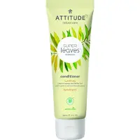 ATTITUDE Condicionador clareador natural para cabelos normais e oleosos Super Leaves 240 ml