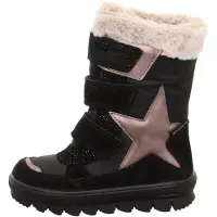 Superfit Bota de neve 'Flavia' creme / rosé / preto