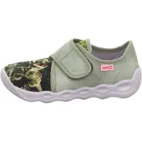 Superfit Pantufa 'BUBBLE' castanho / verde / verde pastel / verde escuro
