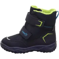 Superfit Bota de neve 'Husky' navy / azure / maçã