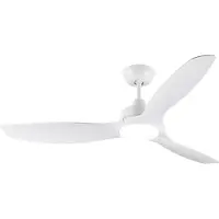 Philips Olas Ventilador de teto com lâmpada LED pás fixas 132 cm | 3000-6500 K | Branco Regulável