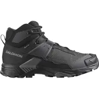 Salomon - Calçado caminhada homem - X Ultra 5 Mid Wide GTX M Black / Asphalt / Castlerock para Homem - Tamanho 42 2/3 - Preto