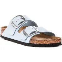 Birkenstock Sandálias Arizona Big Buckle Nubuk Leather