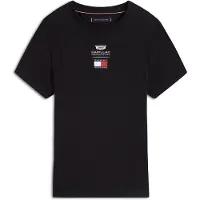 Tommy Hilfiger Camisa 'TH x CF1' vermelho cereja / preto / branco