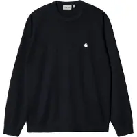 Carhartt WIP Sweatshirt 'Madison' navy / branco