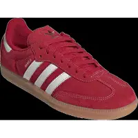 Adidas Sapatilhas baixas 'Samba' vermelho escuro / branco