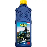 Putoline Óleo De Motor Ester Tech Scooter 4t+ 5w-40 1l