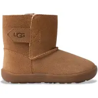 Ugg unisex para criança. 1157634T Keelan II Botins em pele castanha (23.5), Couro, Marrom, Plano, Velcro, Casual, moda infantil