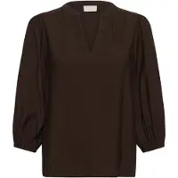 Kaffe Blusa 'KAAlberta' castanho escuro