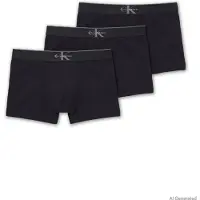 Calvin Klein Boxers Lv00nb4472 Trunk 3 Unidades