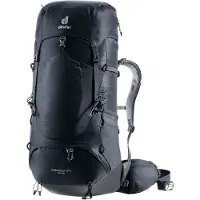 Deuter - Mochilas trekking - Aircontact Lite 50+10 Black Graphite para Homem - Preto