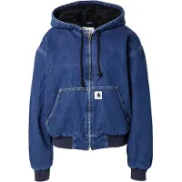 Carhartt WIP - Casacos mulher - W' Og Active Jacket Blue Stone Washed para Mulher - Tamanho S - Azul