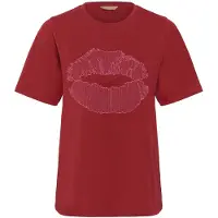 Culture Camisa 'CUEmba Gith' pitaya / vermelho escuro