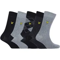 Lyle & Scott Meias 'HAROLD' mistura de cores