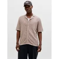 Jack & jones Casaco de malha 'JJCHRIS' pedra